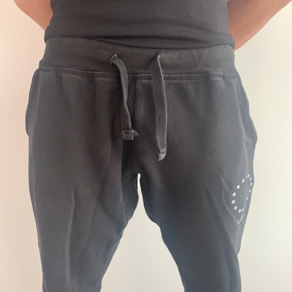 Men’s sweatpants black - Picture 2 of 5